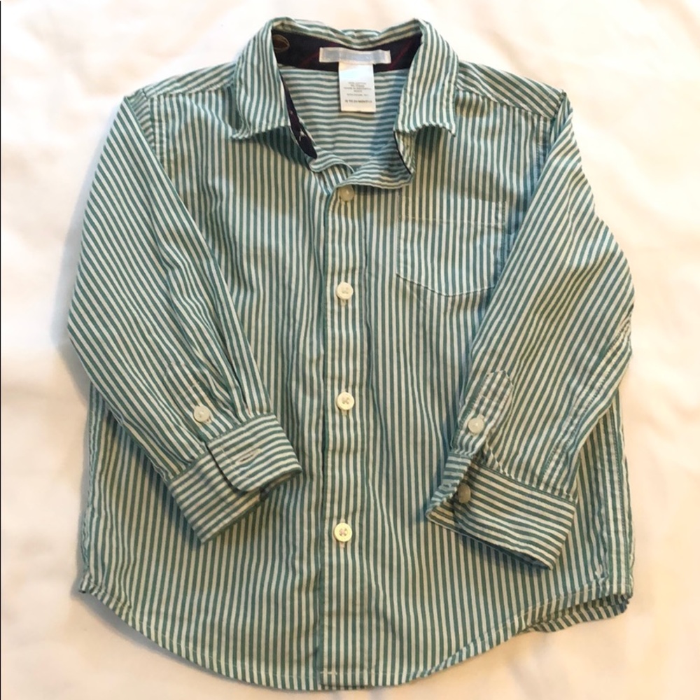 ⭐️Host Pick!!⭐️ Janie and Jack Button Down, 18-24M - Picture 1 of 4